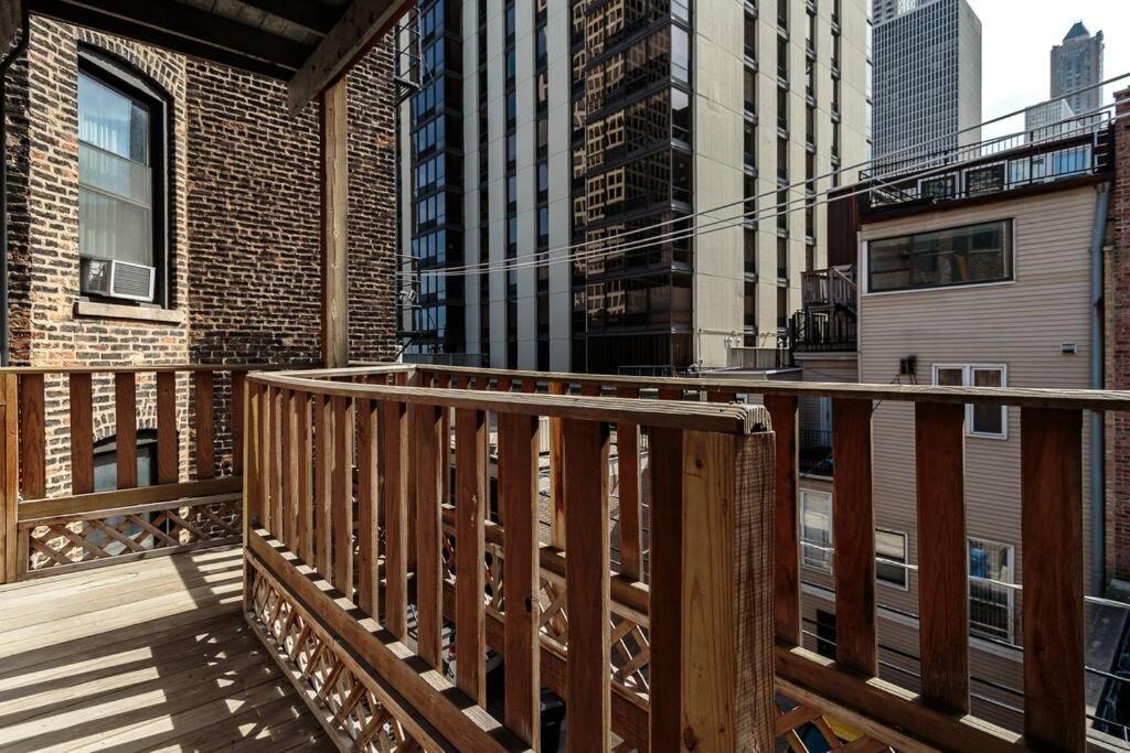 Ferienwohnung Historic And Unique Brownstone In Gold Coast - Downtown - 3 Chicago Exterior foto